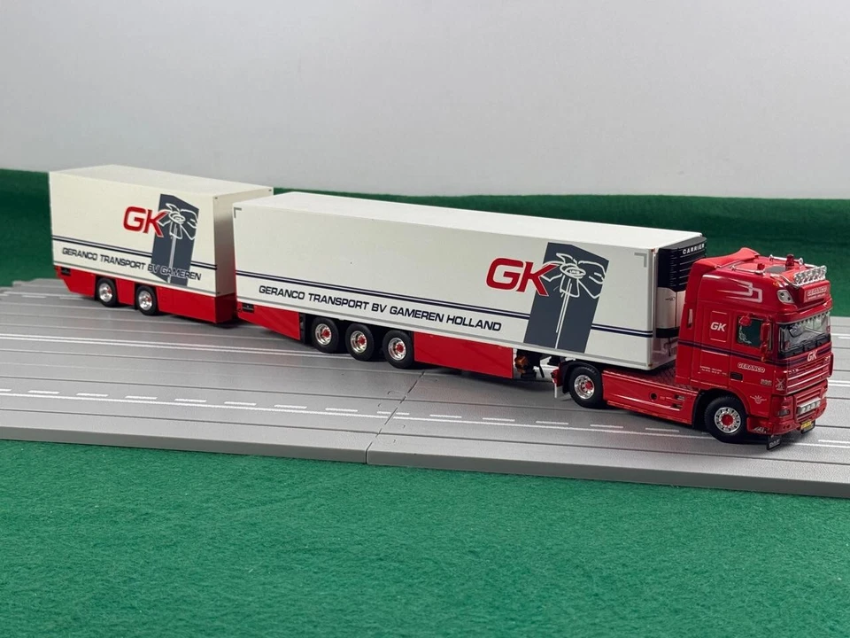 Tekno Truck models, DAF XF 105 SSC Reefer LZV Combi , GERANCO - Image 2 of 4
