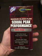 Applied Nutrition blood flow peak performance nitric oxide 40 tablets