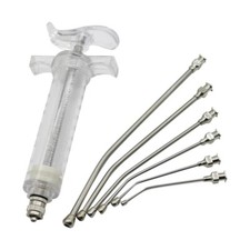 1Pc 20ml/50ml Parrot Feeding Syringe Bird Feeding with 6Pcs Curved Gavage Tubes