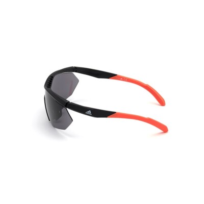 NEW ORIGINAL ADIDAS SP0016 02A Matte Black/Smoke Sunglasses 145mm Amazon.com: Sunglasses Adidas Sport SP 0016 02A Matte Black  main image 4