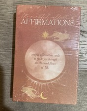 36 Positive Affirmations Cards - Daily Soulful Affirmations Pink - New Sealed