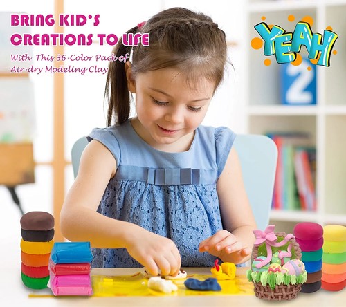 Clay Kit, Toy Gift for 6 7 8 9 10+ Years Old Boys Girls Kids and Adults, - Picture 7 of 9