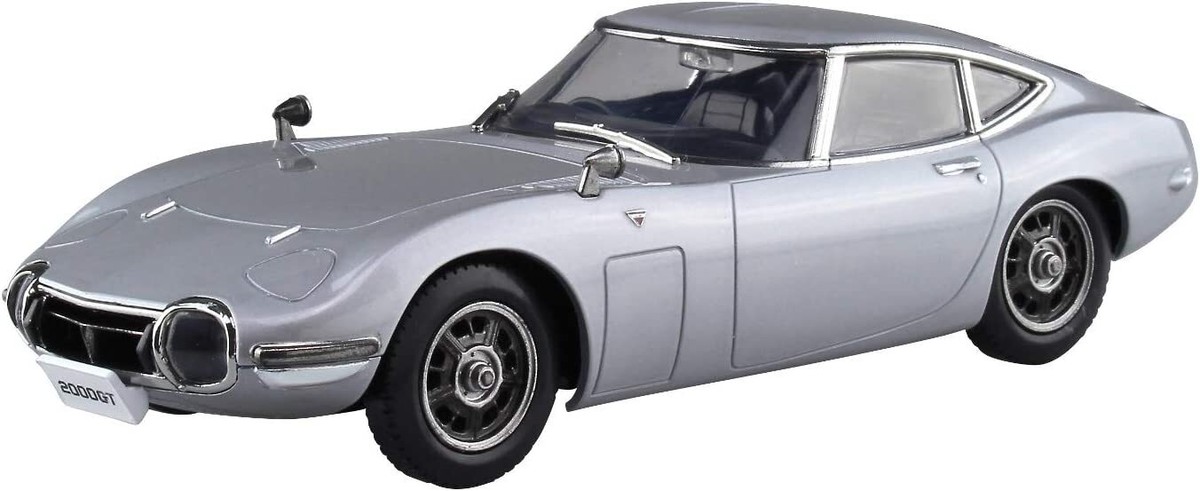 AOSHIMA The Snap Kit 1/32 TOYOTA 2000GT Thunder Silver Metallic