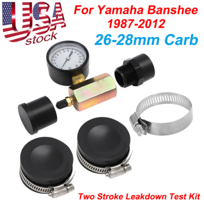 Two Stroke Leak Down Test Tool Kit For 1987-12 Yamaha Banshee 350 YFZ350 Engine