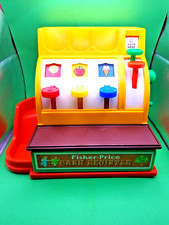 Vintage 1974 Fisher Price Cash Register  Working  No Coins.