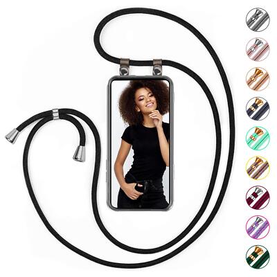 Handy Kette für Xiaomi Redmi Note 7 Pro Hülle mit Band Etui Kordel Umhängehülle