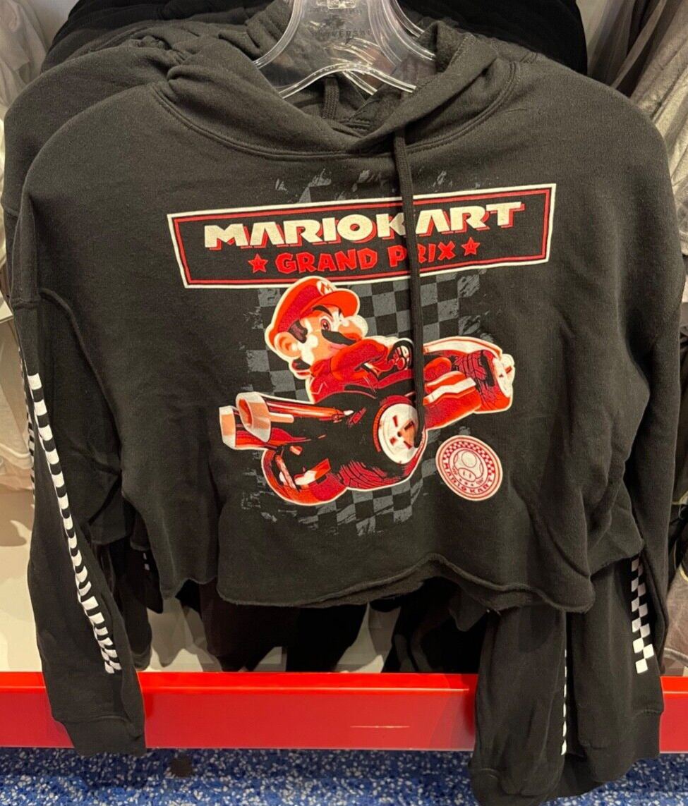 Universal Studios Super Nintendo World Mario Kart Ladies Crop Top - Main Image