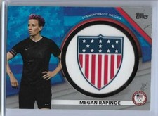 SWEET 2020 TOPPS OLYMPICS MEGAN RAPINOE SILVER 