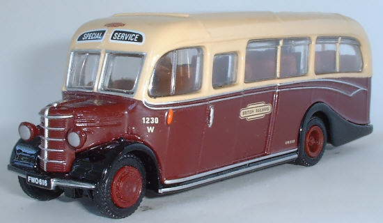 EFE/GILBOW BRITISH RAILWAYS BEDFORD OB COACH-99630