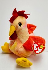 Ty Beanie Babies STRUT the ROOSTER, 1996 Original Retired