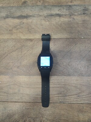 ITOUCH MODEL# 3360 SMART WATCH ACTIVITY TRACKER BLACK used