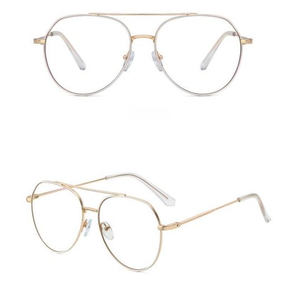 Vintage Metal Oversize Reading Glasses Spring Hinges Readers for Men +0.5~6.0