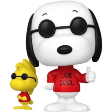 Funko Pop! Animation Peanuts Joe Cool & Woodstock #1680 + Protector