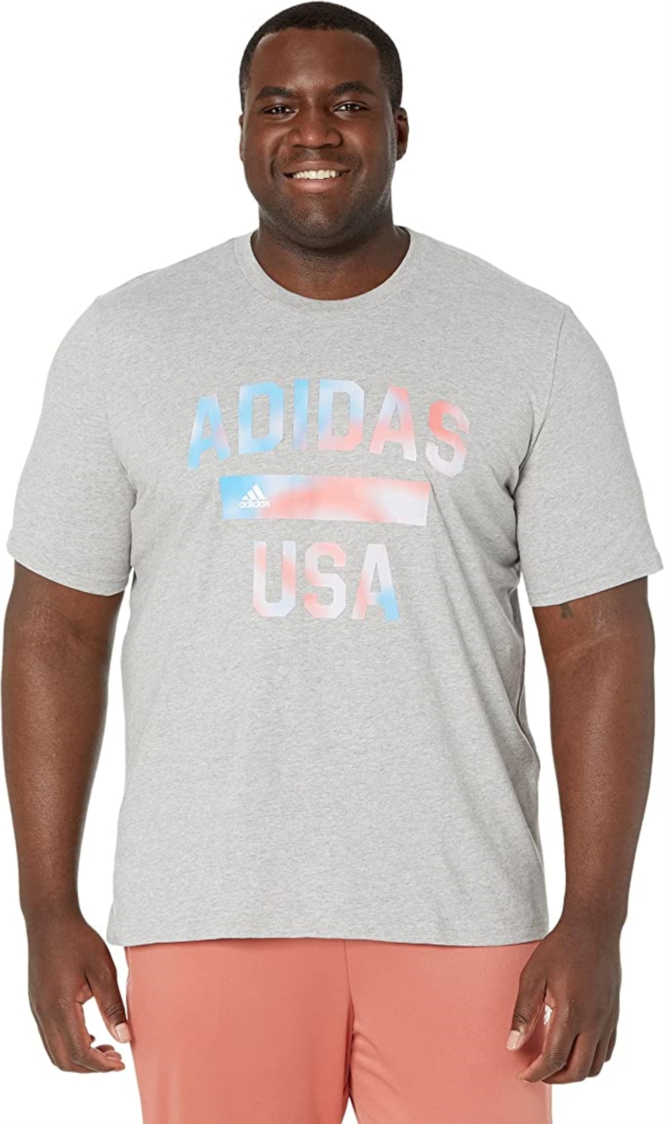 Мужская футболка Adidas America Graphic, серая