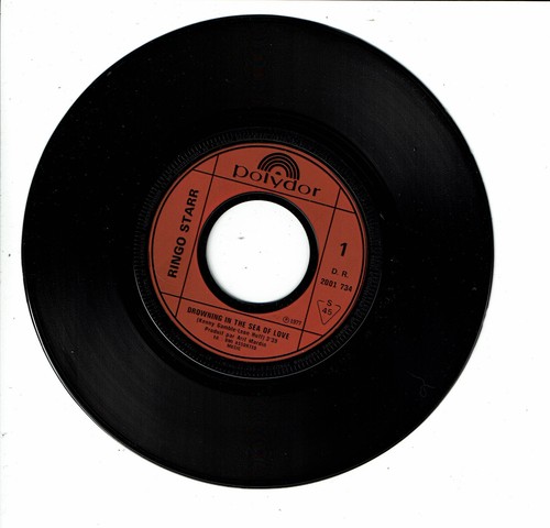 Ringo STARR Vinyl 45T 7" BROWNING IN THE SEA OF LOVE - POLYDOR 2001734 RARE - Bild 2 von 3