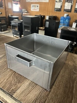12x12x7 Alaska/Reading/Leisure Line/Keystoker Coal Stove Ash Pan Stainless Steel