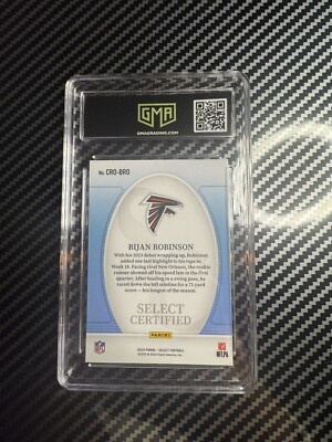 2023 Panini Select - Select Certified Rookies Bijan Robinson #CRO