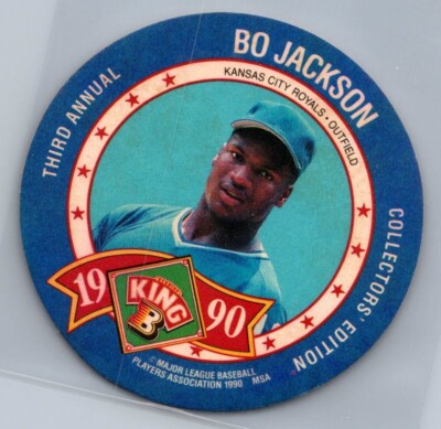 Bo Jackson 1990 King B Discs #17 - Collectors Edition - EX *TEXCARDS*