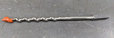 Irwin 3/8'' Auger Bit Single Spur Brace Shank 8'' Long 32-T USA