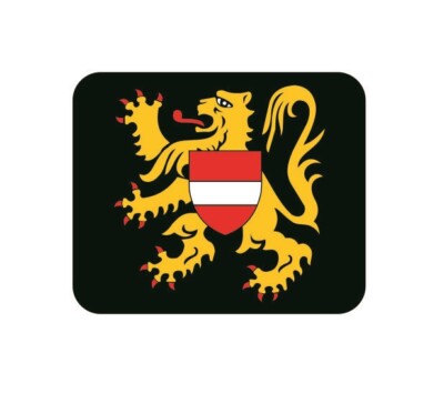 Mousepad Fahne Flagge Flämisch Brabant Mauspad