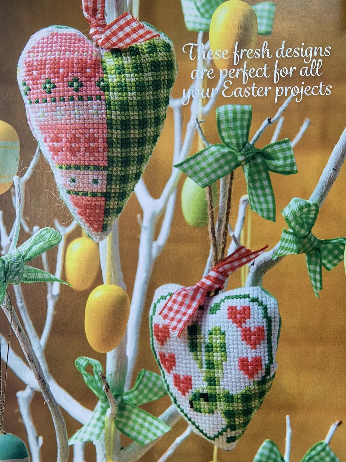 EASTER Cross Stitch Design Chart multiple selection drop down menu