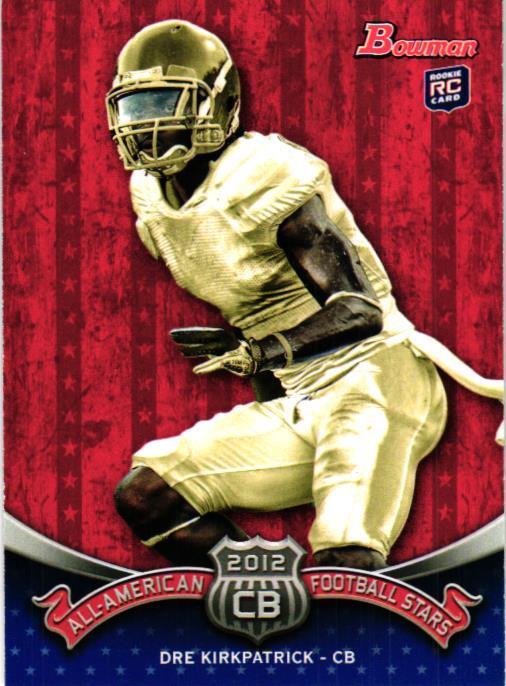 2012 Bowman #BAA-DK Dre Kirkpatrick All-Americans