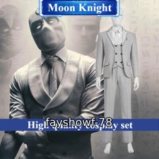 Moon Knight High Quality Cosplay Suit Uniform Full Set Costume Accessory Gifts