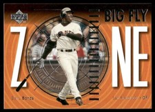 Barry Bonds San Francisco Giants #Z6 2002 Upper Deck Big Fly Zone Baseball Card