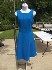 NWT CALVIN KLEIN BLUE DRESS 6