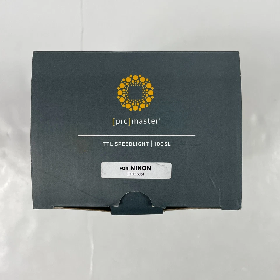 ProMaster Speedlight 100SL for Nikon LED Flash Mount Protective Case Photography - Image 4 of 4