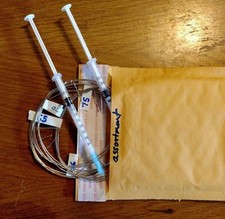 Solder Sampler kit w 1cc flux, 56, 65, 70  75 Silver brazing wire 20 GA 3ft ea