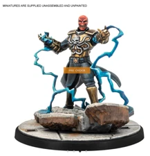 Marvel Crisis Protocol NEW Red Skull ONLY, NO Hydra Troopers / Cards / Tokens