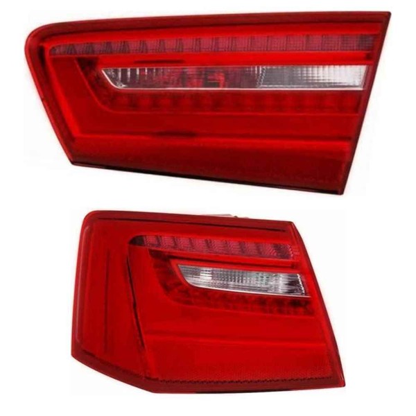 Heckleuchten RüCkleuchten Set Links Innen + AußEn Led FüR Audi A6 4G2 C7 4GC-image