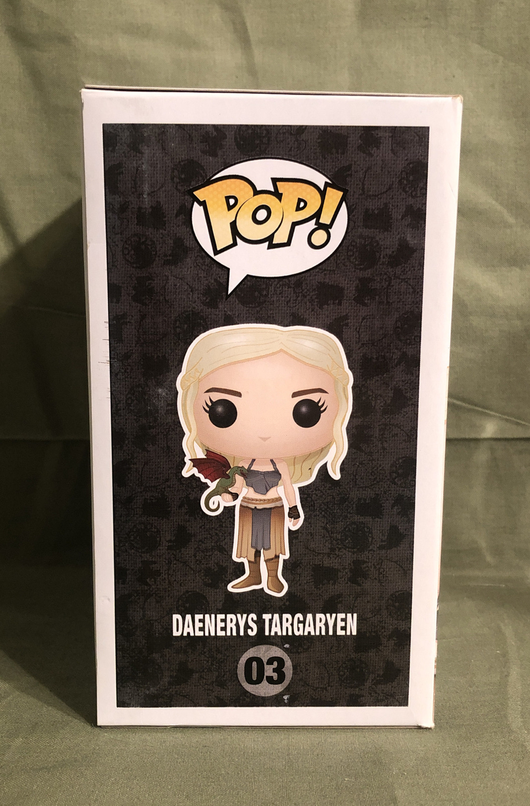 daenerys targaryen red dragon pop