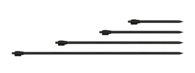 Fox Cam Lok Storm Poles 40cm 60cm 90cm 120cm Black Aluminium Banksticks