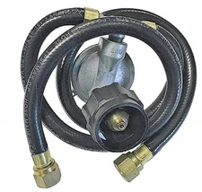 Grill Mark Gas Grill  21" Dual LP Propane Regulator & Two Hoses QCC1 New 