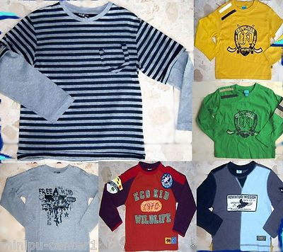 Jungen Longshirt Pullover Sweatshirt Langarmshirt Sweater Shirt Kinder Langarm