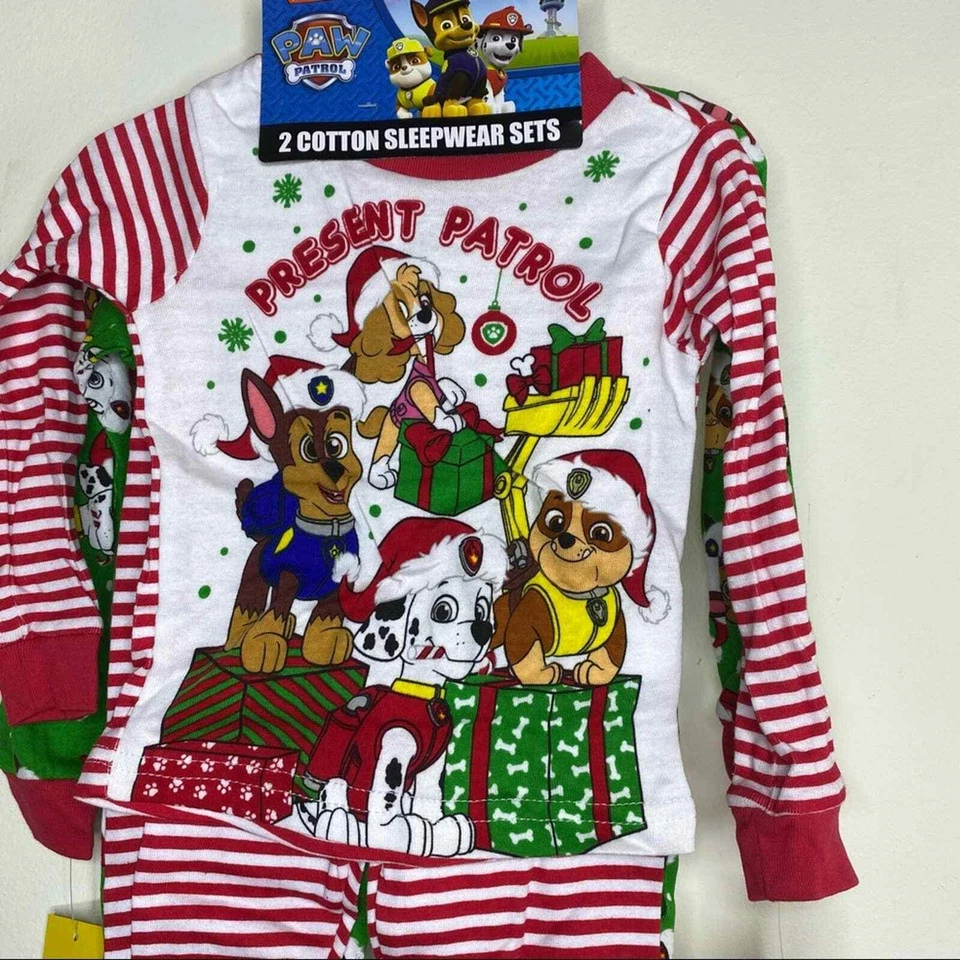 Nickelodeon 2 件套睡衣儿童 2T 码 — 第 2/4 张图片