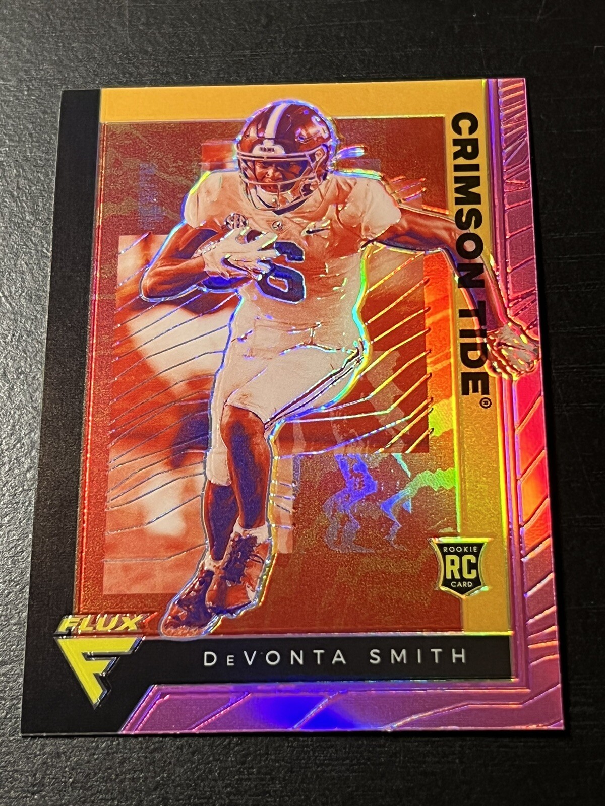 DeVonta Smith 2021 Chronicles Draft Picks Flux Pink Prizm Rookie RC #237 H75