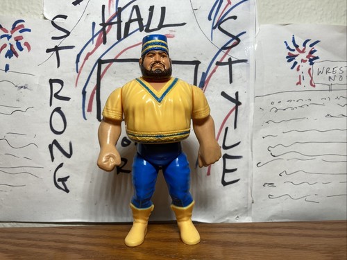 WWF Akeem Hasbro Wrestling Figure WWE 1990 Series ...