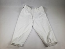 Mizuno Adult Premier Short Baseball Pant, White, Large - Amazon Return w/ Tag