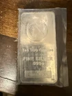 10 Troy oz silver bar 999+ , Sealed