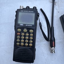 AOR AR8200 530Khz to 2040Mhz Wide Range Receiver Scanner w/ Antennas. Japan