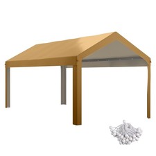10 x 20ft Carport Roof, UV Resistant Canopy Replacement, Fits 84C-378V00 and