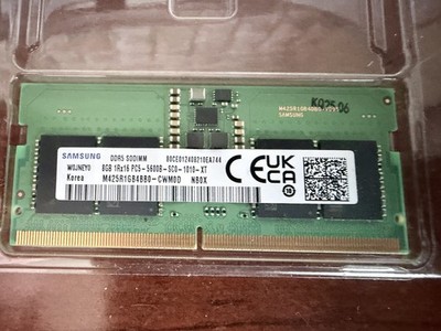 SAMSUNG 8GB DDR5 5600 Laptop SODIMM RAM 1Rx16 PC5-5600B for DELL HP Lenovo Acer