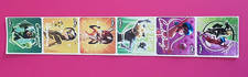 6 Miraculous Ladybug Stickers, 2.5" x 2.5" each, Party Favors