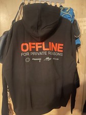 PEGADOR Oversized Logo Hoodie [black] M | Hoody Kapuzenpullover Sweatshirt – NEU