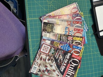 McCalls Quilting Magazine Vintage Lot Of 7