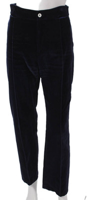 Lisou Womens Blue Cotton Dress Pants Size 4