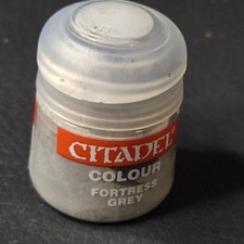 Games Workshop Warhammer - Citadel Colour Paint Fortress Grey 12ml - Read